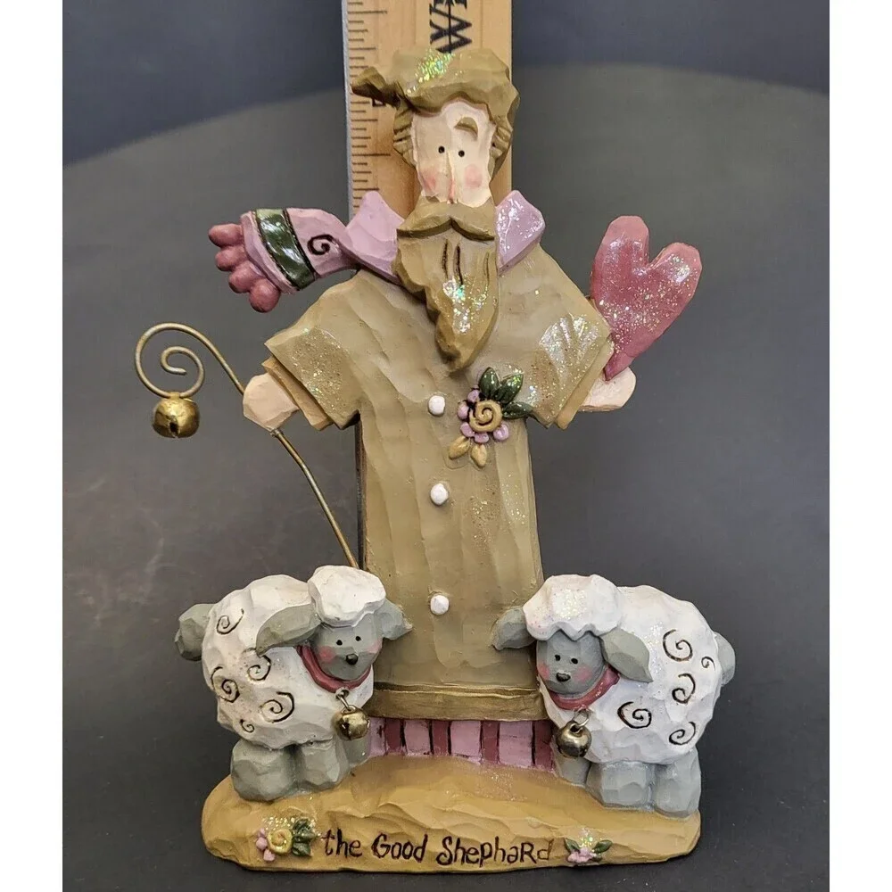 Kurt S. Adler The Good Shepherd Figurine Angel Heights No Box